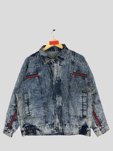 Other Designers Vintage - Vintage Unbrand Trucker Jacket Denim Jacket