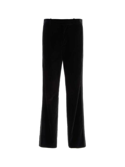 FENDI Fendi Men Black Velvet Pant