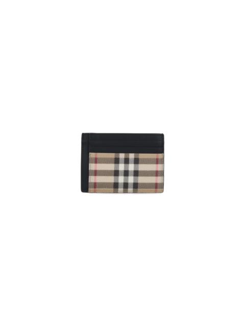 Burberry "check" Card Holder