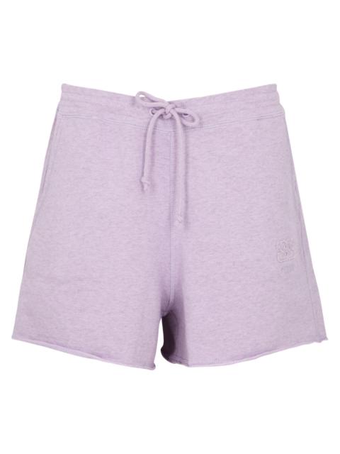 GANNI Isoli cotton shorts