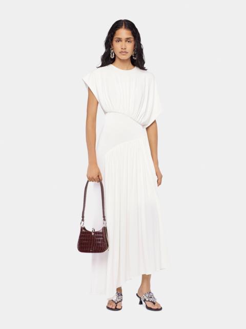 rabanne LONG DRESS WITH RUCHED DETAILS