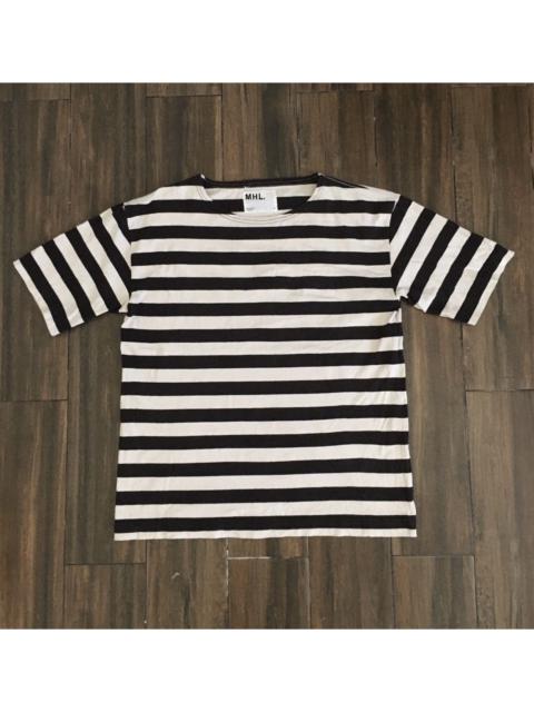 Other Designers Japanese Brand - MARGARET HOWELL BLACK & WHITE PRISONER STRIPED TEE