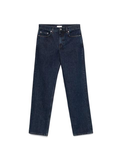 logo-patch jeans