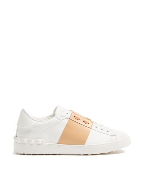Valentino Open leather sneakers