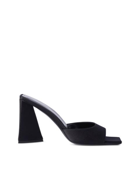 THE ATTICO 85mm Mini Devon square-toe mules