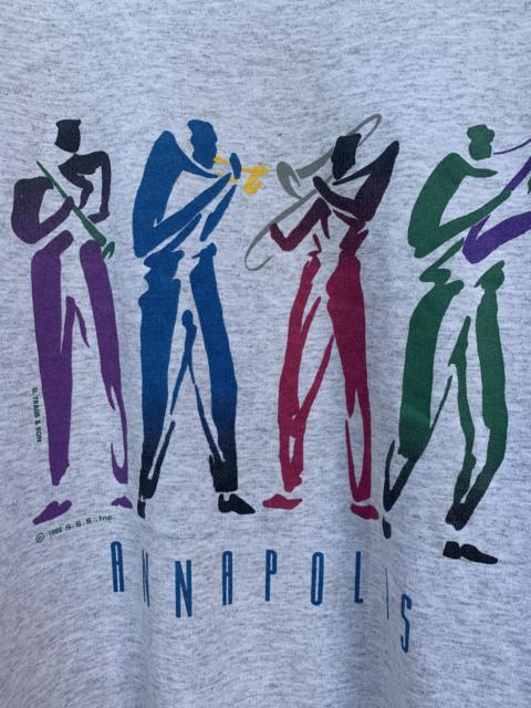 Other Designers Art - Vintage 92 Annapolis Jazz Festival D. Traub & Son Tee