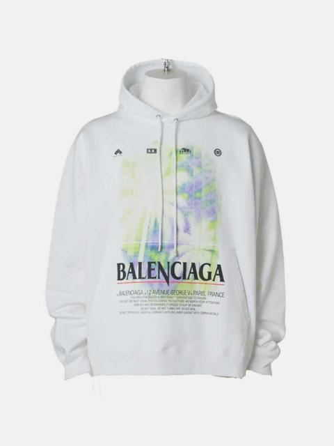 BALENCIAGA 858143-TUVZ9-9000 Oversized Hoodie