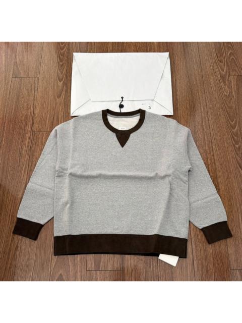 visvim VISVIM 25AW SPOT JUMBO SB SWEAT (N.D.) — Mud-Dyed Sweatshirt
