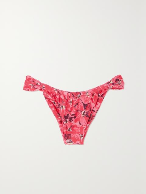 FAITHFULL + Net Sustain Andez Floral-print Bikini Briefs
