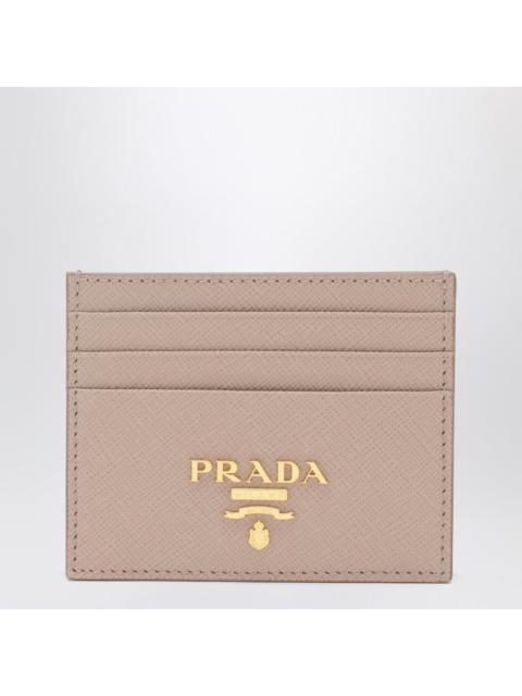 Prada Prada Powder-Pink Saffiano Cardholder Women