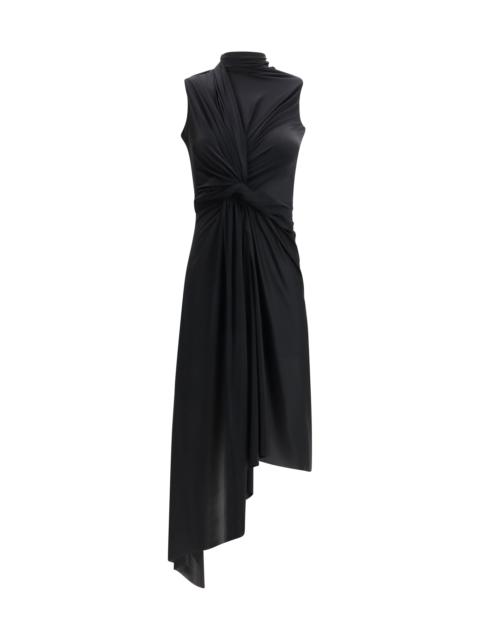 BALENCIAGA Balenciaga Women Draped Midi Dress