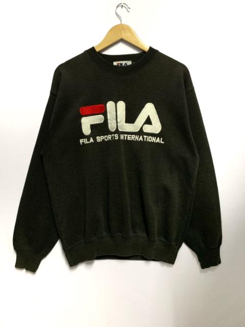 Other Designers Vintage Fila International Sweatshirt Brown Large