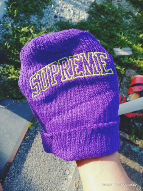 Supreme x New Era Box Logo Beanie 'Black' | Men's Size Onesize