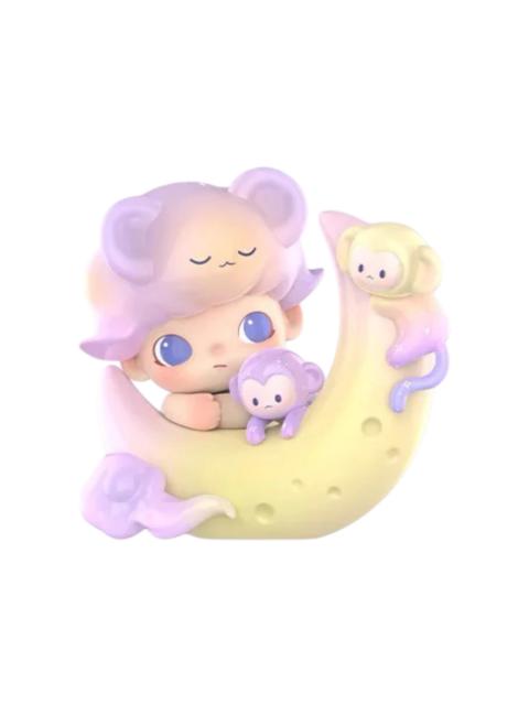 POP MART Pop Mart Dimoo Animal Kingdom Series Monkey Catches the Moon (Secret Edition) Figure