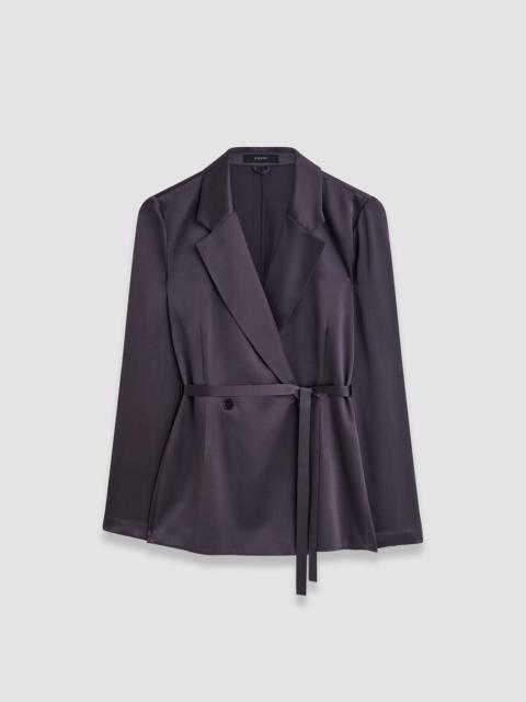JOSEPH Joubert Silk Satin Jacket