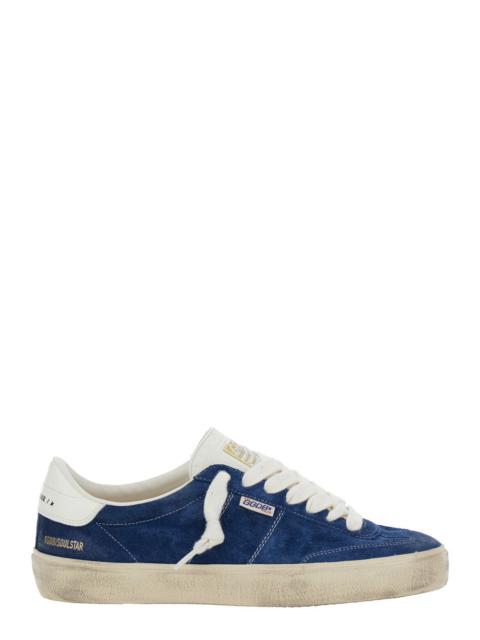 Golden Goose Golden Goose Men Soul-Star Suede Upper Leather Tongue And Heel