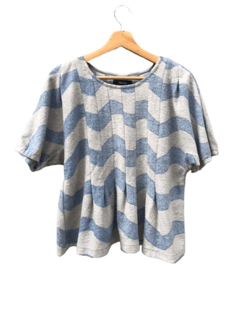 Né-net Issey Miyake Peterned Design Baggy Blouse