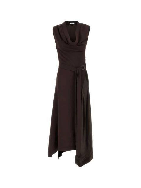 FERRAGAMO Salvatore Ferragamo Women Chocolate Cady Dress