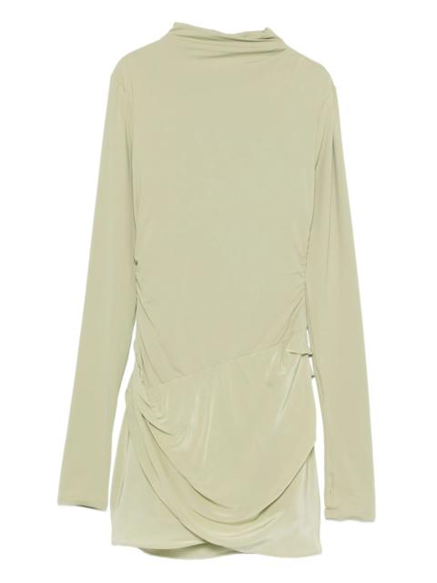 SIR. Milesi front-drape mini dress
