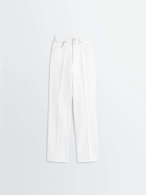 Lemaire HIGH WAISTED STRAIGHT PANTS IN DENIM