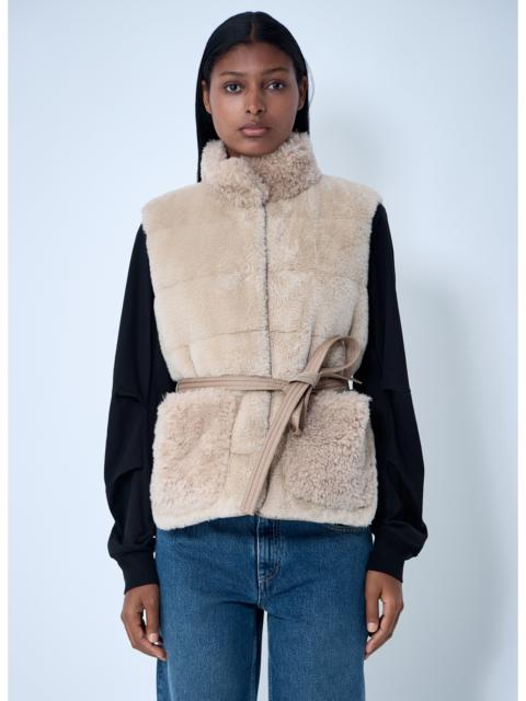 Moncler Moncler Women Joui Teddy Down Vest