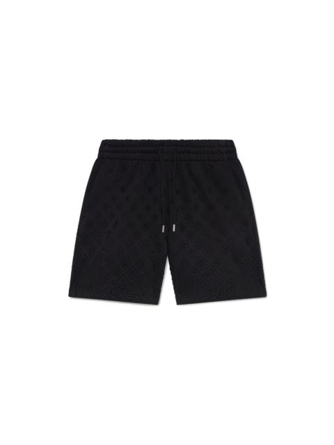 CASABLANCA Crystal Monogram Sweatshort
