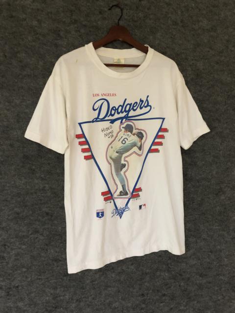 Other Designers Vintage - 90s MLB Dodgers Players Hideo Nomo T-shirt