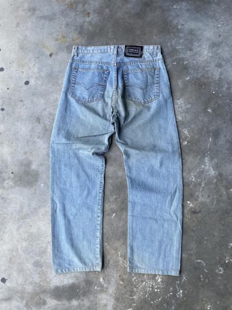VERSACE JEANS COUTURE Vintage Versace Jeans Couture Light Washed Denim