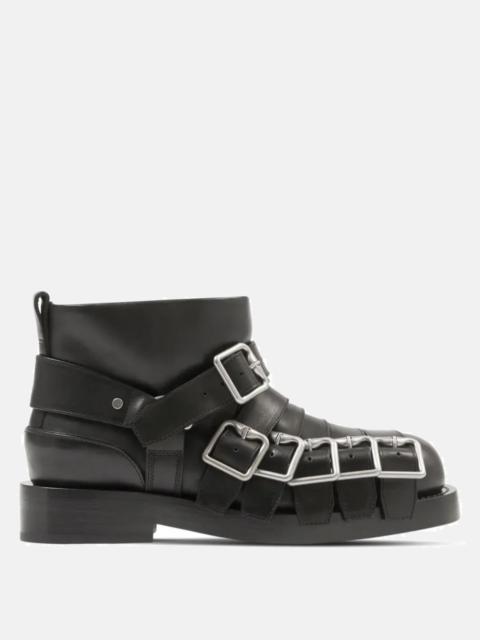 Burberry BURBERRY Women Leather Strap Boots