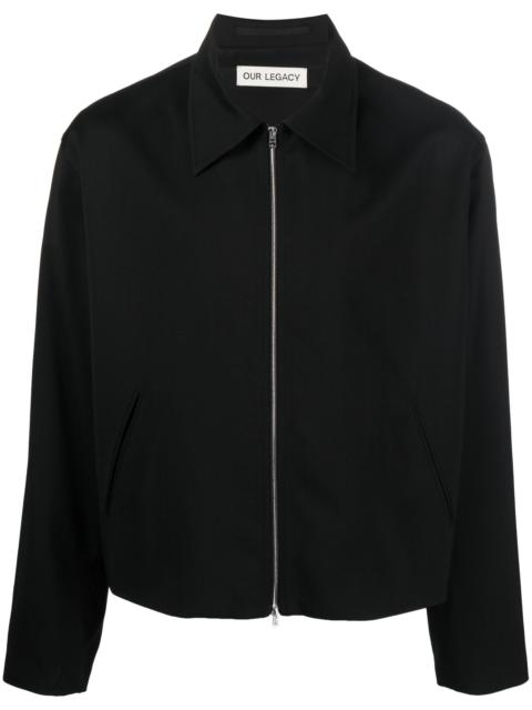 Our Legacy Our Legacy Straight-point Collar Bomber Jacket