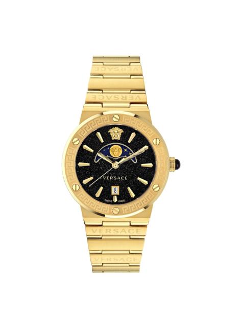 VERSACE Versace Women's Greca Logo Moonphase Watch