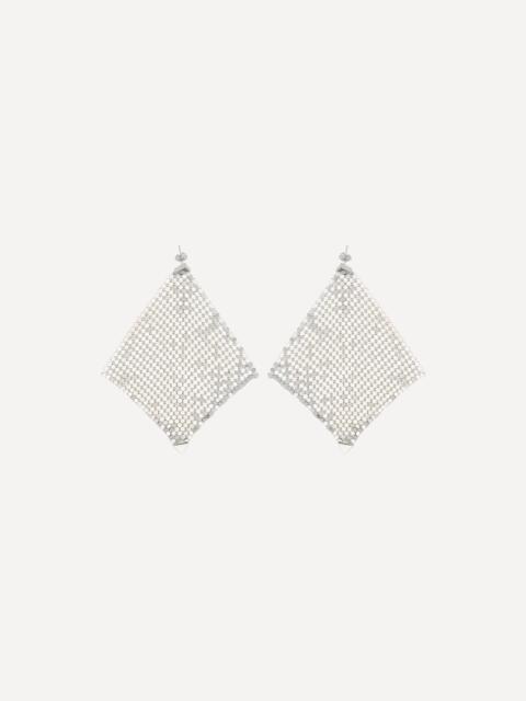 rabanne Pixel Chainmail Earrings