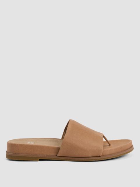 EILEEN FISHER Duet Tumbled Leather Sandal