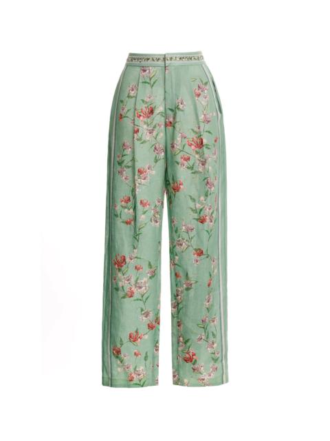 Agua by Agua Bendita Florecer Honeysuckle Trousers