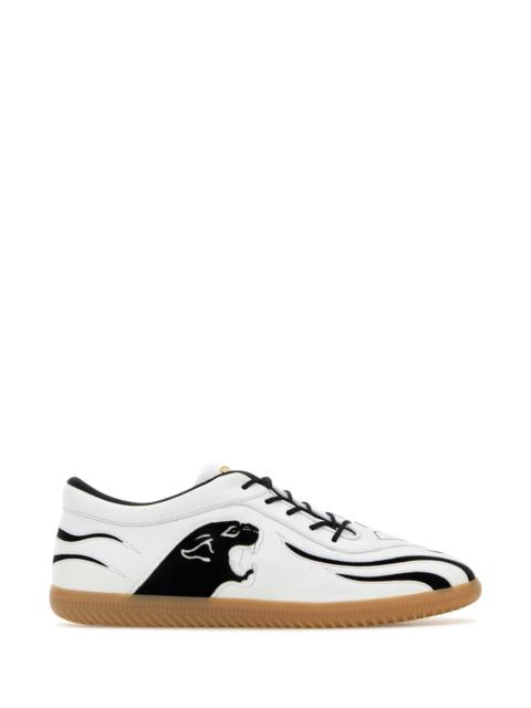Valentino Valentino Garavani Men White Leather Sneakers