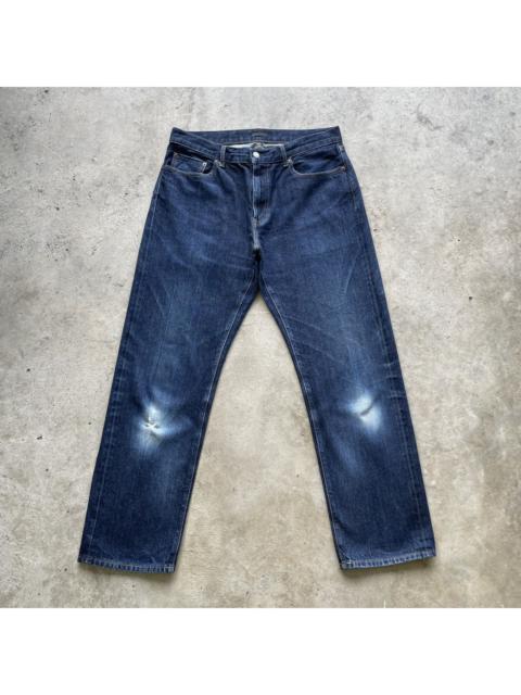 Other Designers Vintage Japanese Brand Dark Blue Selvedge Denim Pants Jeans