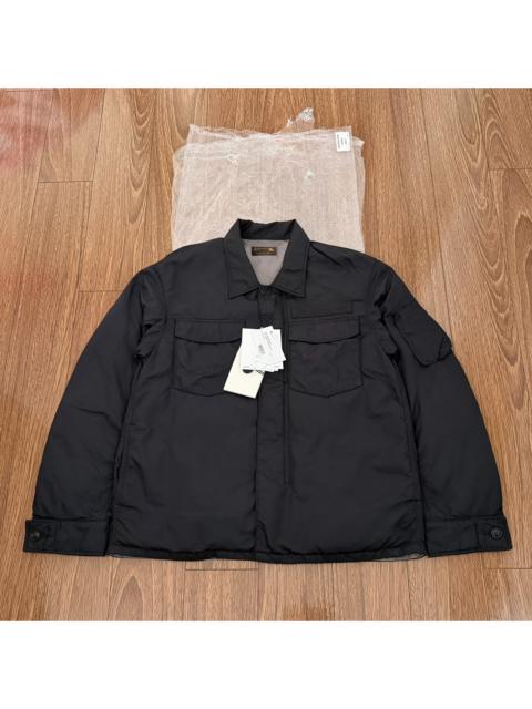 visvim VISVIM 23AW HELI CREW DOWN SHIRT JKT C/D — Military-Style Down Shirt Jacket
