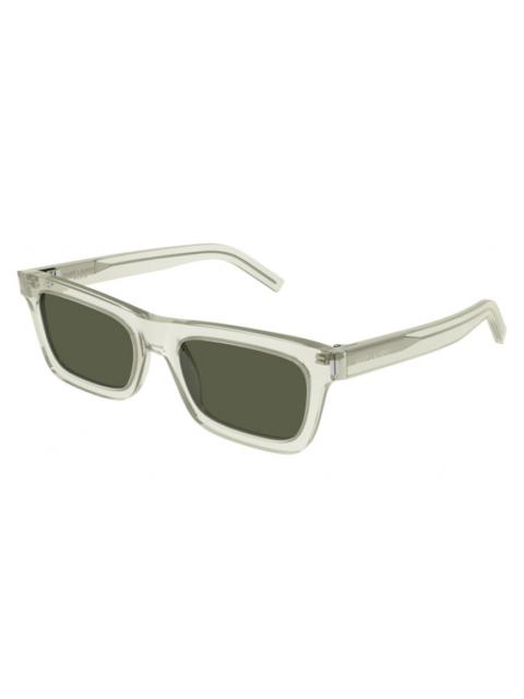 SAINT LAURENT Saint Laurent Green Rectangular Ladies Sunglasses SL 461 BETTY 015 54