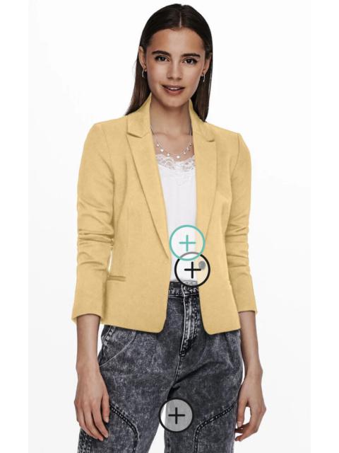 Other Designers Avant Garde - GUY LAROCHE BOUTIQUE PARIS DOUBLE LINING CROPPED COATJACKET