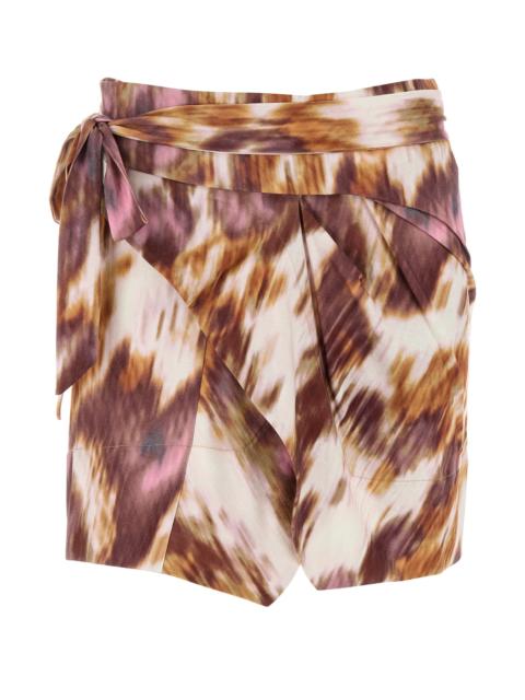 Isabel Marant Étoile Printed cotton Berenice mini skirt