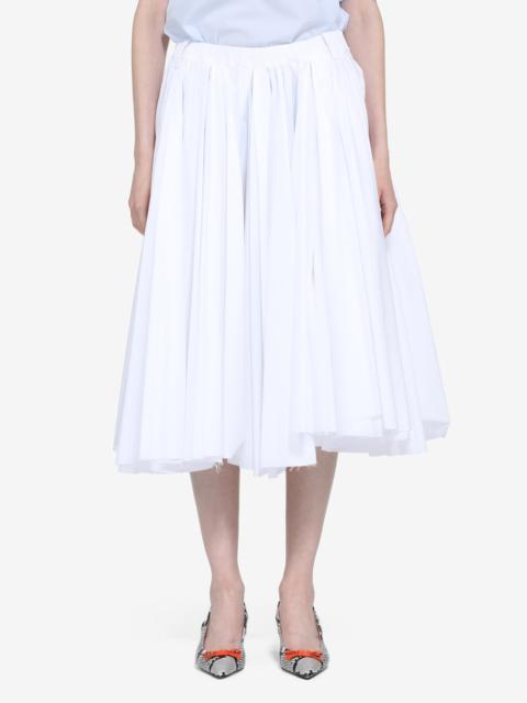 N°21 PLEATED CIRCLE SKIRT