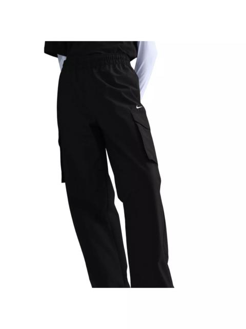 Nike Women's Sportswear Everything Wovens Mid-Rise Cargo Pants - Black