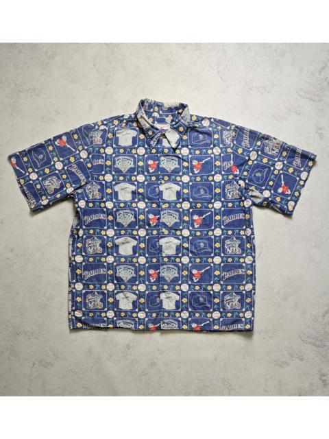 Other Designers Reyn Spooner - San Diego Padres World Series 1998 Button-Up Hawaiian Shirt