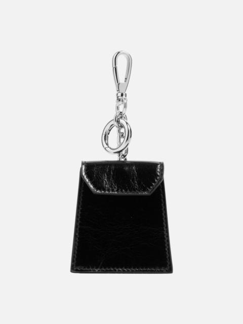 Maison Margiela LEATHER TEA BAG CHARM