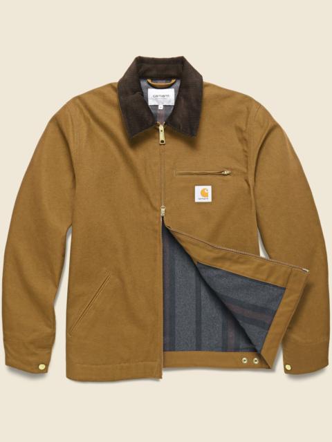 Carhartt Blanket Lined Detroit Jacket - Hamilton Brown