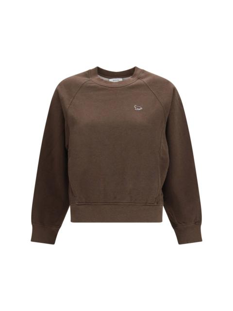 Maison Kitsuné Maison Kitsuné Baby Fox Open-pocket Sweatshirt Dark Brown