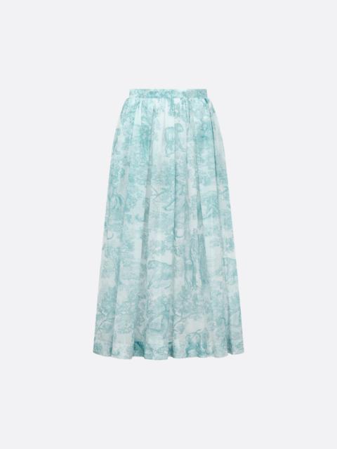 Dior Dioriviera Mid-Length Flared Skirt