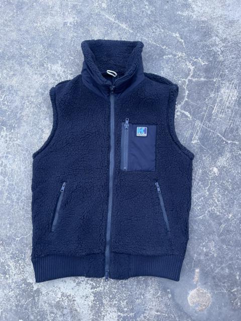 Other Designers Helly Hansen - Helly Hansen Blue Black Sherpa fleece vest