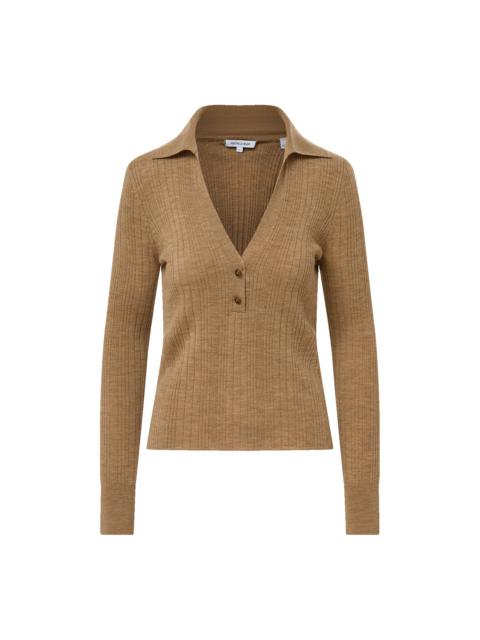 VERONICA BEARD ROUNI MERINO WOOL PULLOVER