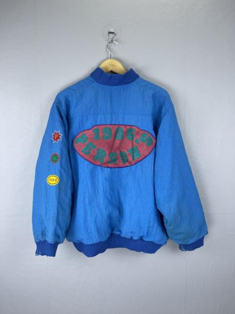 Other Designers PERSON'S - 🔥80s Person’s Big Carpet Patches Bomber Jacket